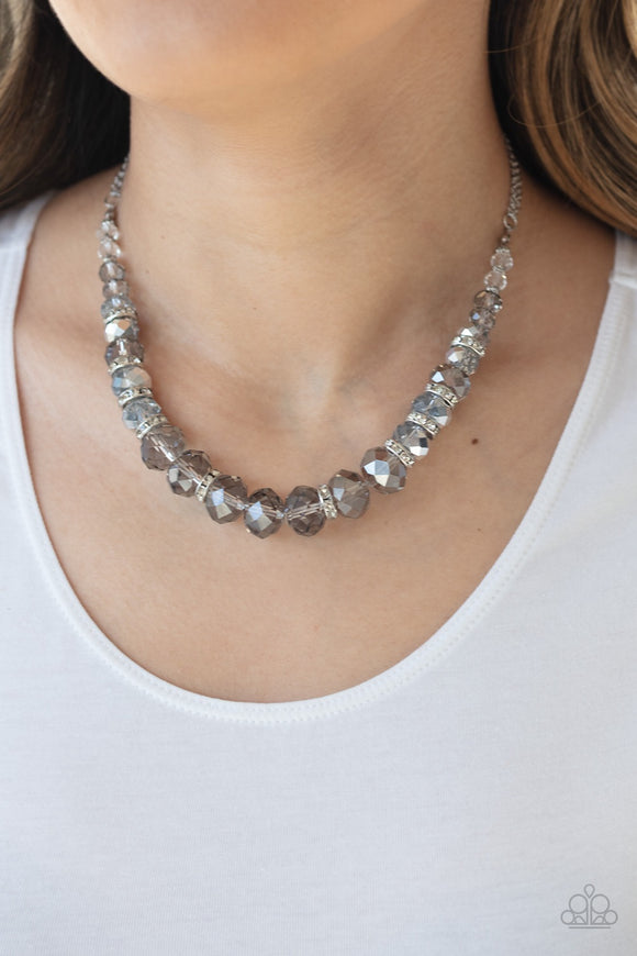 Paparazzi Distracted by Dazzle - Silver Necklace - Glitzygals5dollarbling Paparazzi Boutique 