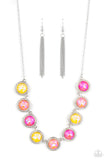 Queen of the Cosmos Yellow ~ Paparazzi Necklace - Glitzygals5dollarbling Paparazzi Boutique 