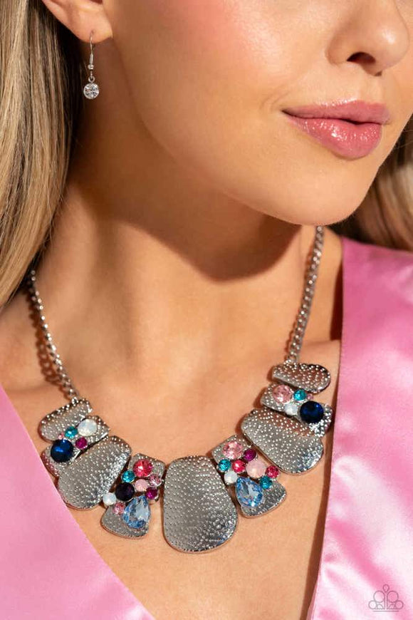 Paparazzi Multicolored Mayhem - Multi Necklace Life of the Party