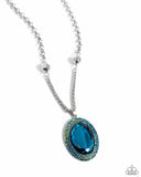 Manufactured Majesty Blue ~ Paparazzi Necklace