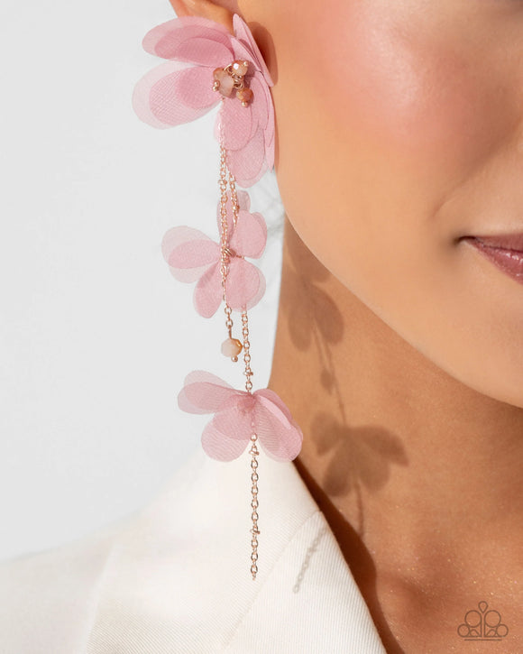 Balletcore Pink ~ Paparazzi Earrings