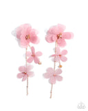 Balletcore Pink ~ Paparazzi Earrings