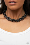 License to Chill ~ Black Choker Necklace