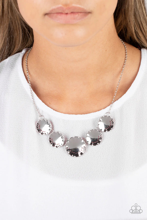 Swanky Shimmer Purple ~ Paparazzi Necklace