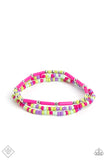 Shoreline Sketch Pink ~ Paparazzi Bracelet