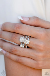 Tailored Two-Tone Multi ~ Paparazzi Ring