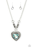 Heart Full of Fabulous Blue ~ Paparazzi Necklace