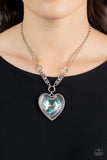 Heart Full of Fabulous Blue ~ Paparazzi Necklace