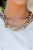 Totally Two-Toned Multi ~ Paparazzi Necklace