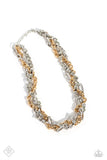 Totally Two-Toned Multi ~ Paparazzi Necklace