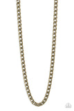 Pro League Brass ~ Paparazzi Necklace