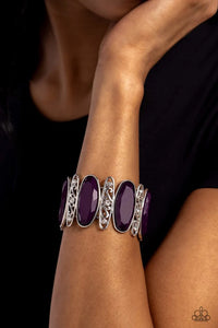 Saturated Sparkle Purple ~ Paparazzi Bracelet
