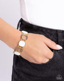 Socialite Shells Gold ~ Paparazzi Bracelet