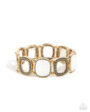Socialite Shells Gold ~ Paparazzi Bracelet