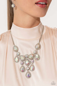 Dripping in Dazzle - multi - Paparazzi necklace - Glitzygals5dollarbling Paparazzi Boutique 