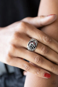 Rose Garden Refinement Red ~ Paparazzi Ring