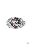 Rose Garden Refinement Red ~ Paparazzi Ring