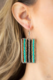 Beadwork Wonder Black ~ Paparazzi Earrings