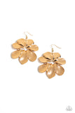 Hinging Hallmark Gold ~ Paparazzi Earrings