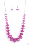 Happy-GLOW-Lucky Purple ~ Paparazzi Bracelet