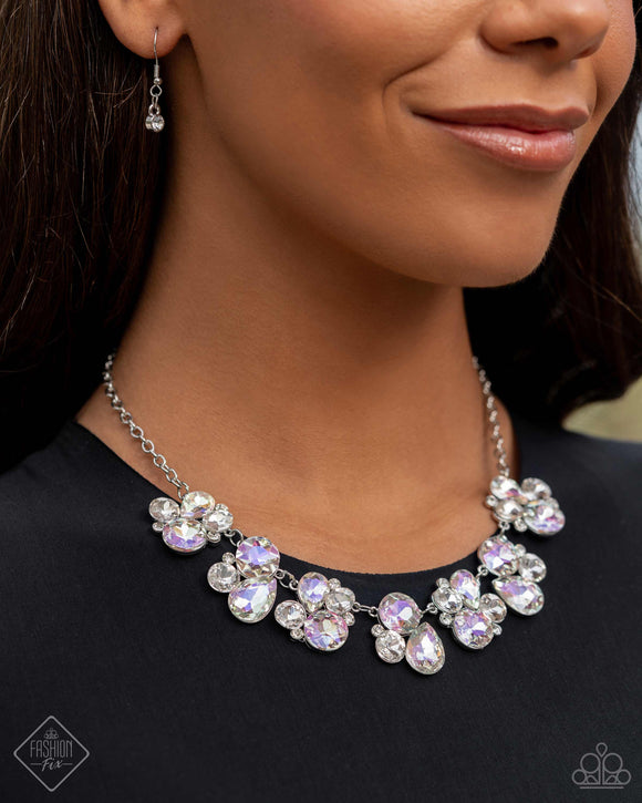 Fairytale Frost White ~ Paparazzi Necklace