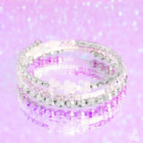 Boundless Behavior White ~ Paparazzi Bracelet