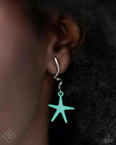 Written in the STARFISH ~ Blue Paparazzi Post Earrings