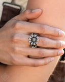 Landslide Lover Silver ~ Paparazzi Ring
