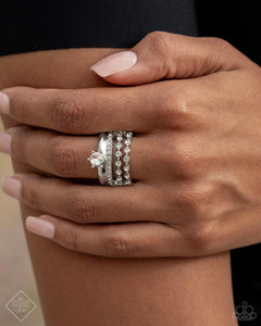 Her Royal Highness White ~ Paparazzi Ring