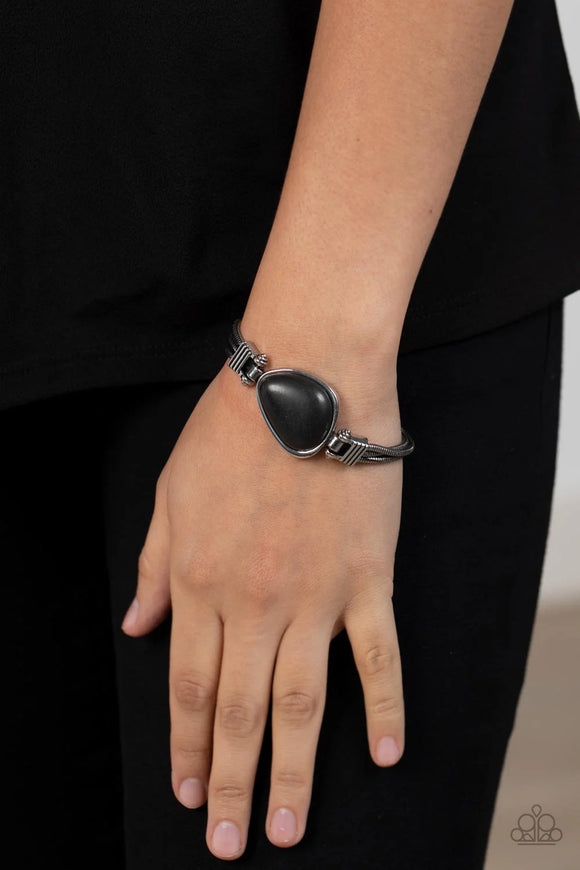 Badlands Bounty Black ~ Paparazzi Bracelet