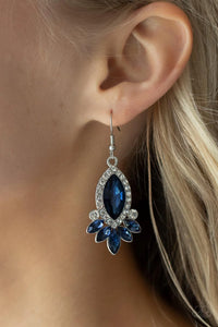 Prismatic Parade Blue ~ Paparazzi Earrings