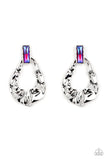 Metro Meltdown Pink ~ Paparazzi Earrings
