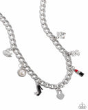Shopaholic Slay Red ~ Paparazzi Necklace