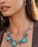 Cowboy Casanova Blue ~ Paparazzi Necklace