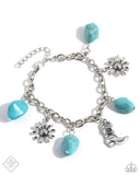 Badlands Beau Blue ~ Paparazzi Bracelet