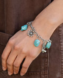 Badlands Beau Blue ~ Paparazzi Bracelet