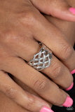 The One that KNOT Away Silver ~ Paparazzi Ring
