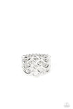 The One that KNOT Away Silver ~ Paparazzi Ring