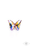 Fluorescent Flutter Orange ~ Paparazzi Ring