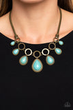 Riverside Relic ~ Brass Paparazzi Necklace