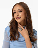 Treasure Tapestry ~ White Paparazzi Ring