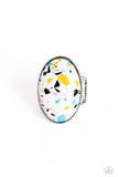 Terrazzo Tease ~ White Paparazzi Ring