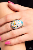 Terrazzo Tease ~ White Paparazzi Ring