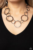 Shimmering Symphony Black ~ Paparazzi Necklace