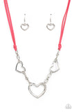 Fashionable Flirt Pink ~ Paparazzi Necklace