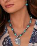 Steady Stones Blue ~ Paparazzi Necklace