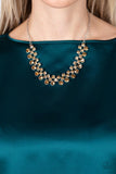 Won the Lottery Brown ~ Paparazzi Necklace