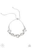 Classically Cultivated White ~ Paparazzi Bracelet
