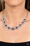 Blooming Brilliance Blue ~ Paparazzi Necklace