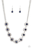 Blooming Brilliance Blue ~ Paparazzi Necklace